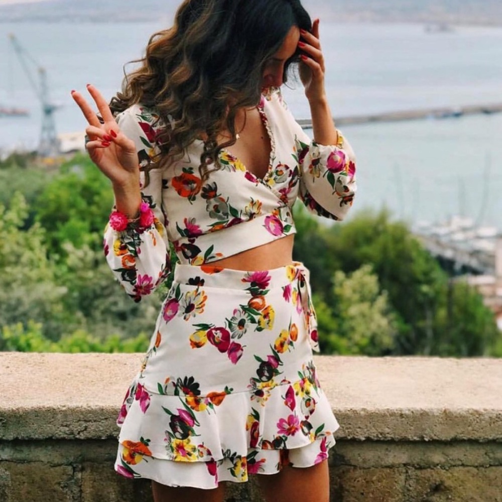 Zara skirt set